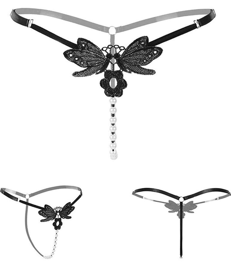 Butterfly Pearl Thong
