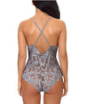 Cross-Back Lace One Piece